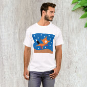 Fox en sterren Mannen T-shirt