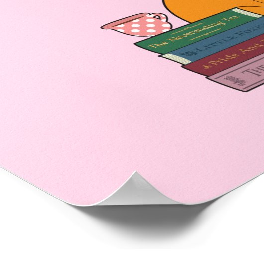 Fox- en theeboeken en -vrienden Poster (Hoek)