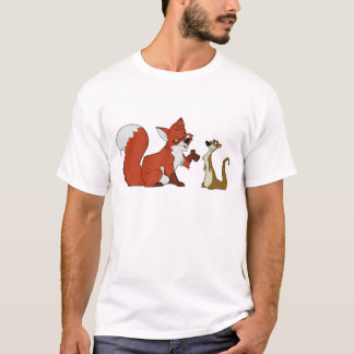 Fox en Weasel Talk T-shirt