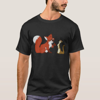 Fox en Weasel Talk T-shirt
