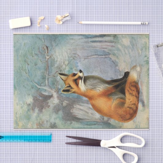 Fox Enchanted Forest Woodland Sprookjesdecoupage Tissuepapier (Craft)