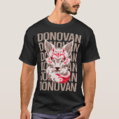 Fox Face - Donovan Naam T-shirt (Voorkant)