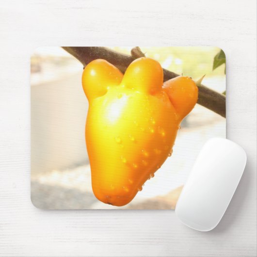 Fox Face Fruit Mousepad Muismat (Met muis)