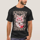 Fox Face - Johnny Naam T-shirt (Voorkant)