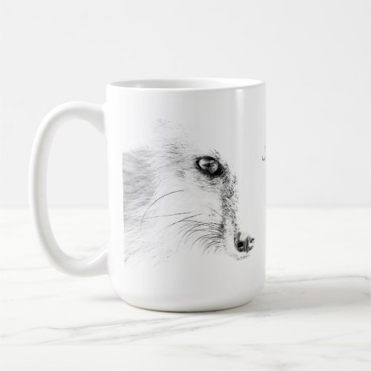 Fox Face Koffiemok (Links)