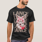 Fox Face - Lance naam T-shirt (Voorkant)
