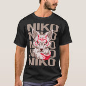 Fox Face - Niko Naam T-shirt (Voorkant)