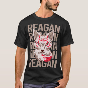 Fox Face - Reagan naam T-shirt