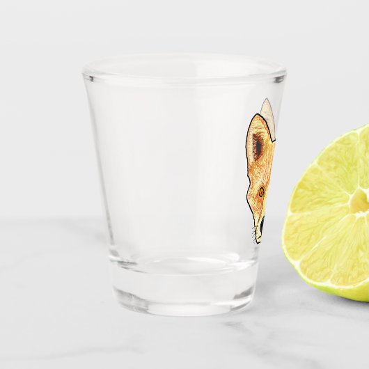 Fox Face Shot Glas (Links)