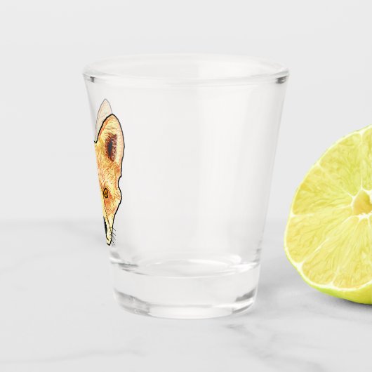 Fox Face Shot Glas (Rechts)
