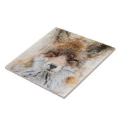 FOX FACE TILE TEGELTJE (Zijkant)
