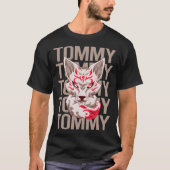 Fox Face - Tommy Name T-shirt (Voorkant)