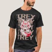Fox Face - Trey Naam T-shirt (Voorkant)