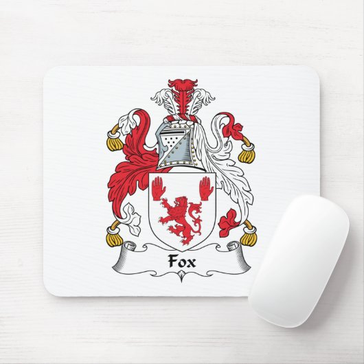 Fox Family Crest Muismat (Met muis)