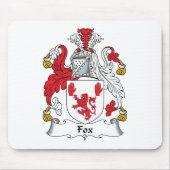 Fox Family Crest Muismat (Voorkant)