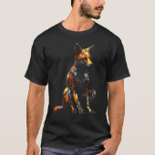 Fox Fantasy Art - Animal Artwork Fox T-shirt (Voorkant)