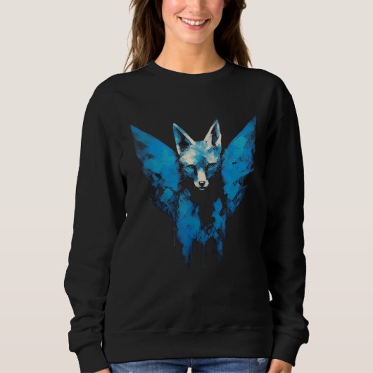 Fox Fantasy Artwork  Animal Fox Trui (Voorkant)