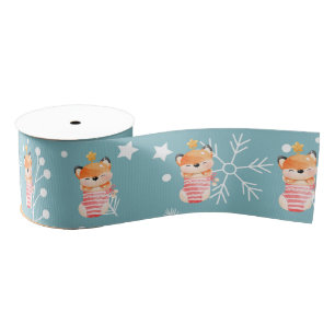 Fox Feestdagen aanpassen Grosgrain Lint
