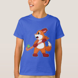 Fox Field hockey hockey stick T-shirt