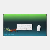 Fox Fire - Noorderlicht Bureaumat (Keyboard & Muis)