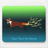 Fox Fire - Noorderlicht Muismat (Voorkant)