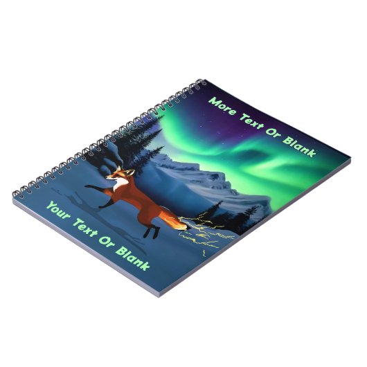 Fox Fire - Noorderlicht Notitieboek (Linkerzijde)