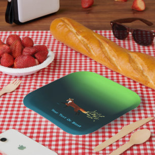 Fox Fire - Noorderlicht Papieren Bordje