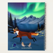 Fox Fire - Noorderlicht Planner (Achterkant)
