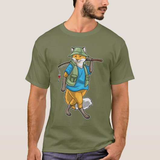 Fox Fisher Gevist staaf Gevist T-shirt (Voorkant)