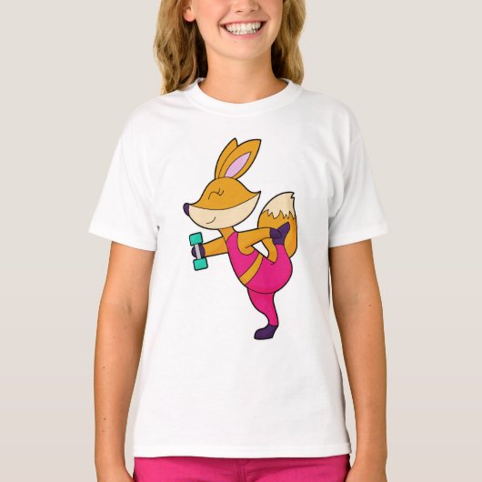 Fox Fitness Dumbbell T-shirt (Voorkant)