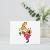 Fox Fitness HanteL Briefkaart (Staand voorkant)