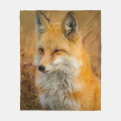 Fox Fleece Blanket Deken (Voorkant)