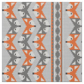 Fox Fleece Sweater Stof (Close Up)