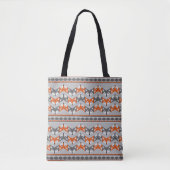 Fox Fleece Sweater Tote Bag (Voorkant)