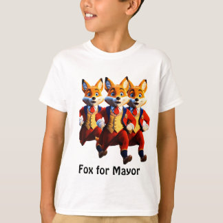 "Fox for Mayor:  Vibes T-shirt" T-shirt
