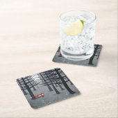 Fox Forest Art Kartonnen Onderzetters (Insitu)