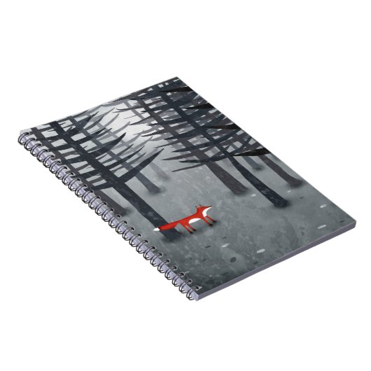 Fox Forest Art Notitieboek (Rechterzijde)