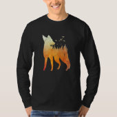 Fox forest fox hunter hunting Fox  2 T-shirt (Voorkant)