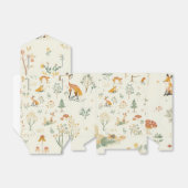 "Fox Forest Gift Box Bag" Bedankdoosjes (Uitgevouwen)