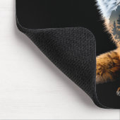 Fox Forest Nature Lover Mountains Hiking Camng Bus Muismat (Hoek)