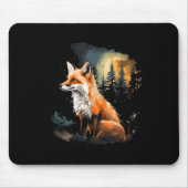 Fox Forest Natuur Lover Mountains Wandelen Camping Muismat (Voorkant)