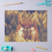 Fox Forest Tissue Paper Tissuepapier (Craft)