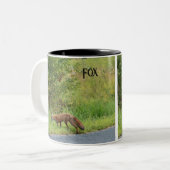 Fox Foto Mok (Voorkant links)