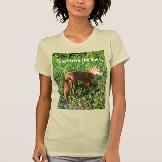 Fox foto T-shirt (Voorkant)