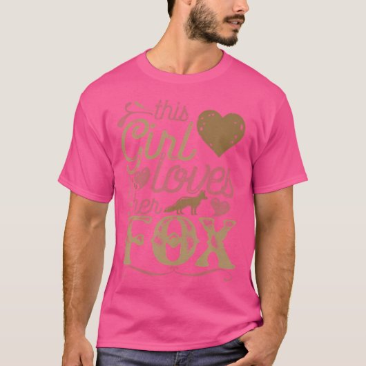 Fox Fox Fox Fox Cadeau Foxes T-shirt (Voorkant)