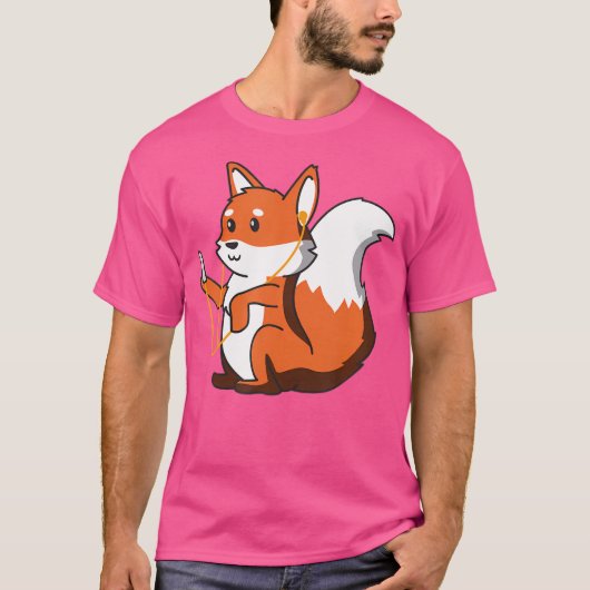 Fox Friends Hoofdtelefoon Fox T-shirt (Voorkant)