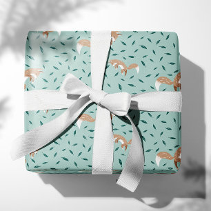 Fox Frolic Cadeaupapier