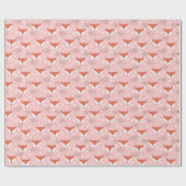 Fox Fun: Schattige bospatroon Cadeaupapier (Vlak)