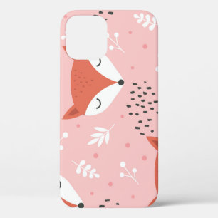 Fox Fun: Schattige bospatroon Case-Mate iPhone Case