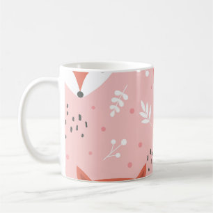 Fox Fun: Schattige bospatroon Koffiemok
